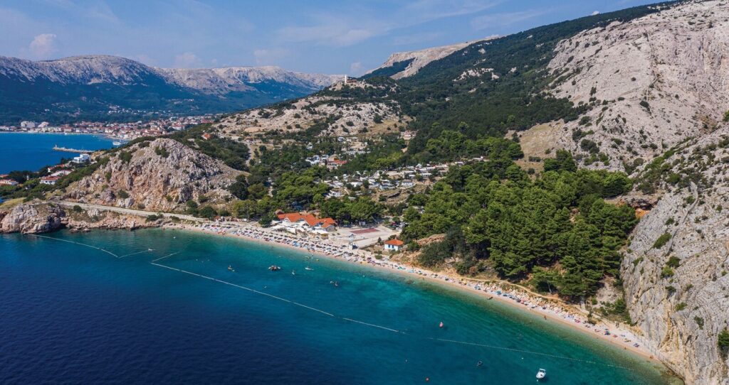 Naturistička plaža Bunculuka u Baški