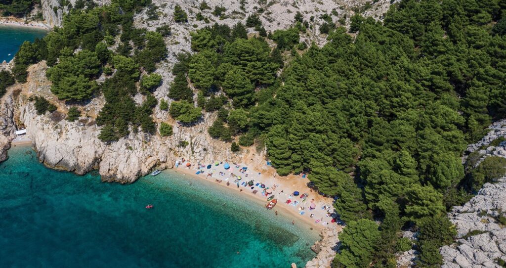 Plaža Jablanova u Baški