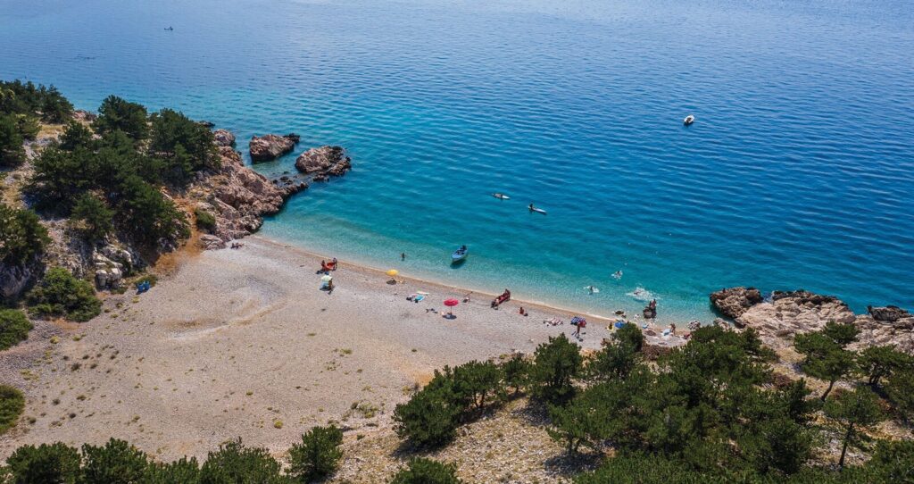 Plaža Storišće u Baški